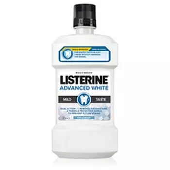 LISTERINE Advanced White Мягкий ополаскиватель для полости рта 1000 мл - LISTERINE
