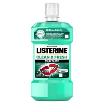 Listerine Clean and Fresh жидкость для полоскания рта, 500 мл