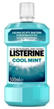 Listerine Cool Mint жидкость для полоскания рта, 500 ml