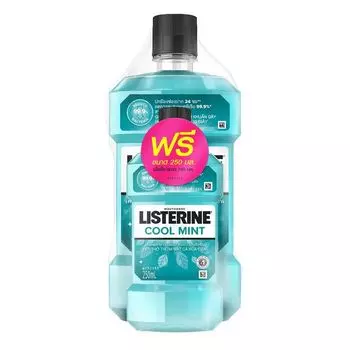 Listerine Ополаскиватель для рта Cool Mint 750 мл.+250 мл, Blue