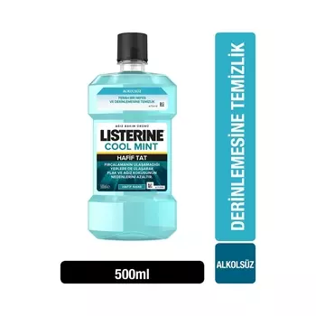 Listerine Прохладный мятный ополаскиватель с мягким вкусом 500 мл