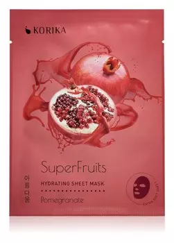 Листовая увлажняющая маска KORIKA SuperFruits