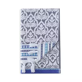 Листовое полотенце для рук John Robshaw, синий