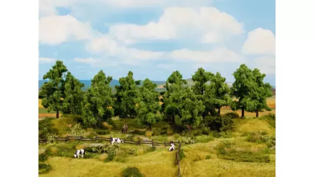 Лиственные деревья 8 шт, высота 10 14 см Noch