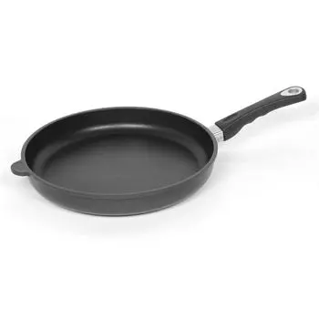 Литая кастрюля Lotus - плоская кастрюля 32см, размер дна 24см, высота 5,1см, размер крышки 32