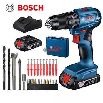 Литиевая электрическая дрель Bosch, бесщеточная отвертка, профессиональная отвертка, многофункциональный набор ручных дрелей