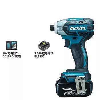 Дрель электрическая Makita DTS141RTJ + два аккумулятора 18V/5.0Ah, зарядное устройство