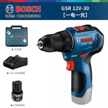 Литиевая ударная дрель Bosch GSB12V-30 GSR12V-30, промышленная и бытовая маленькая бесщеточная электрическая ручная дрель