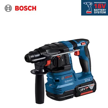Литиевый бесщеточный электрический перфоратор Bosch Аккумуляторная дрель Ударная дрель 5,0 Ач Аккумулятор*2 GBH 185 2x5 Ач