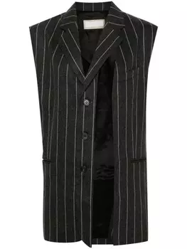 Litkovskaya полосатый жилет, серый