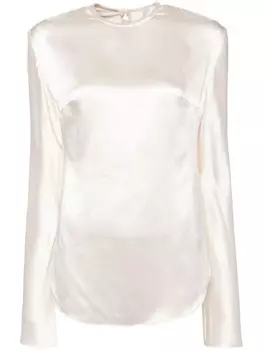 Litkovskaya шелковая блузка, серый