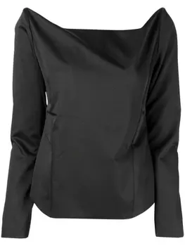 Litkovskaya топ со шнуровкой, черный