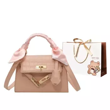 Little Bear Attachment/ERANGBEAR Женская сумка через плечо, Черный