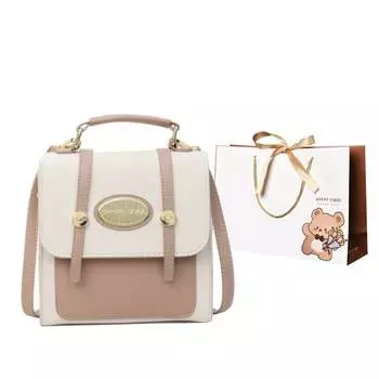 Little Bear Attachment/ERANGBEAR Женский рюкзак, От белого