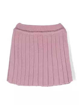 Little Bear плиссированная юбка из вирджинской шерсти, розовый