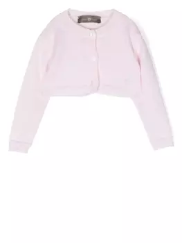 Little Bear шерстяной кардиган тонкой вязки, розовый
