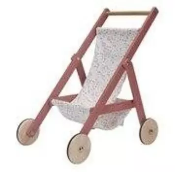 LITTLE DUTCH Деревянная коляска для кукол Flowers & Butterfly