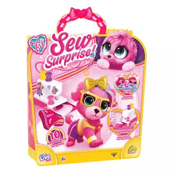 Little Live Pets, плюшевая игрушка-сюрприз с волшебной швейной машинкой, розовый