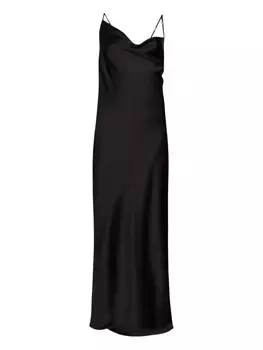 LIU JO атласное платье Dressy, черный
