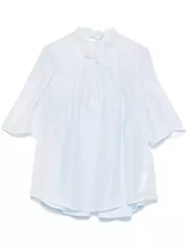 LIU JO блузка с короткими рукавами, синий