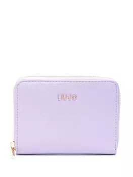LIU JO бумажник с логотипом, фиолетовый
