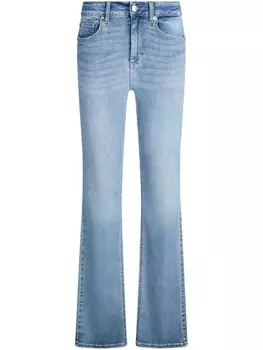 LIU JO Джинсы bootcut с высокой посадкой, синий