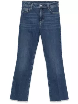 LIU JO джинсы bootcut с завышенной талией, синий