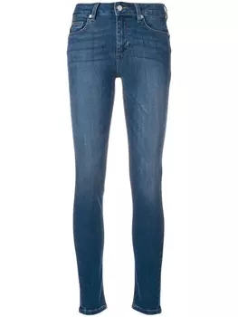 LIU JO faded slim fit jeans, синий