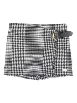Liu Jo Kids шорты с узором «Принц Уэльский»
