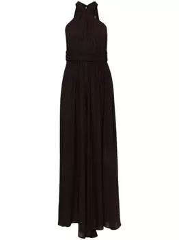 LIU JO комбинезон из жоржета, коричневый