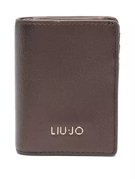 LIU JO кошелек двойного сложения, коричневый