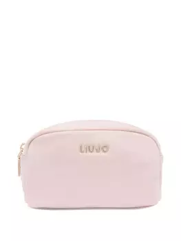 LIU JO косметичка с логотипом, розовый