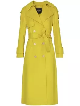 LIU JO Пальто из смесовой шерсти, желтый