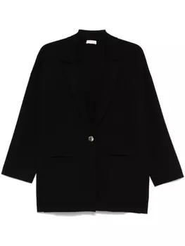 LIU JO пиджак в рубчик, черный