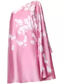 LIU JO платье с цветочным принтом, розовый