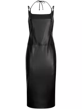 LIU JO платье с поясом, черный