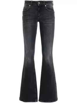 LIU JO расклешенные джинсы, черный