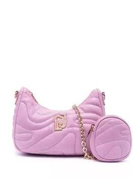 LIU JO сумка через плечо с логотипом, фиолетовый