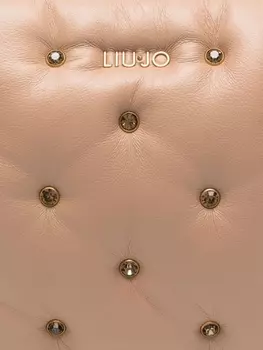 LIU JO сумка через плечо с логотипом, коричневый