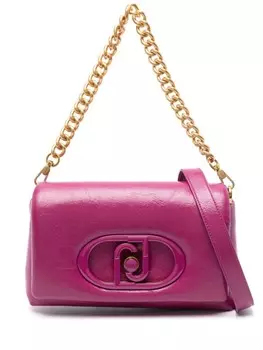 LIU JO сумка на плечо Glossy LaPuffy, фиолетовый