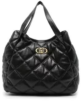 LIU JO сумка-тоут с логотипом, серый