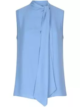 LIU JO Топ с шарфом, синий