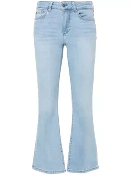 LIU JO укороченные джинсы bootcut, синий