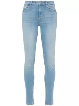 LIU JO узкие джинсы Bottom Up, синий