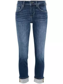 LIU JO узкие джинсы Bottom Up, синий