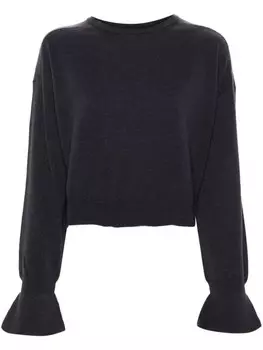 LIU JO вязаный свитер, серый