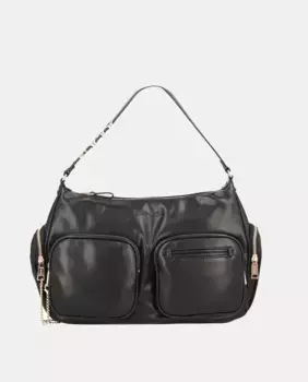 Liujo макси-хобо с несколькими карманами, черный