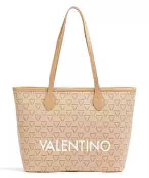 Liuto шоппер из искусственной кожи Valentino Bags, бежевый