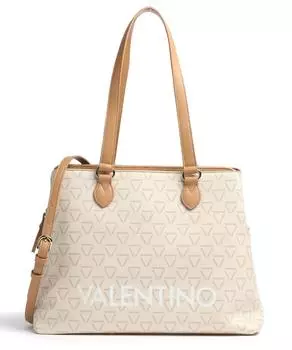 Liuto шоппер из искусственной кожи Valentino Bags, бежевый