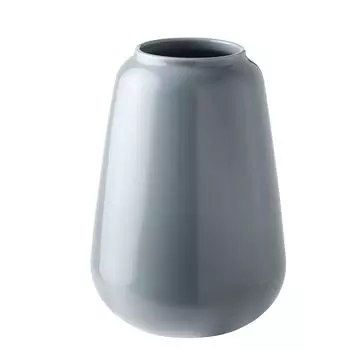 LIVSVERK ЛИВСВЕРК Ваза, голубой-серый, 21 см IKEA